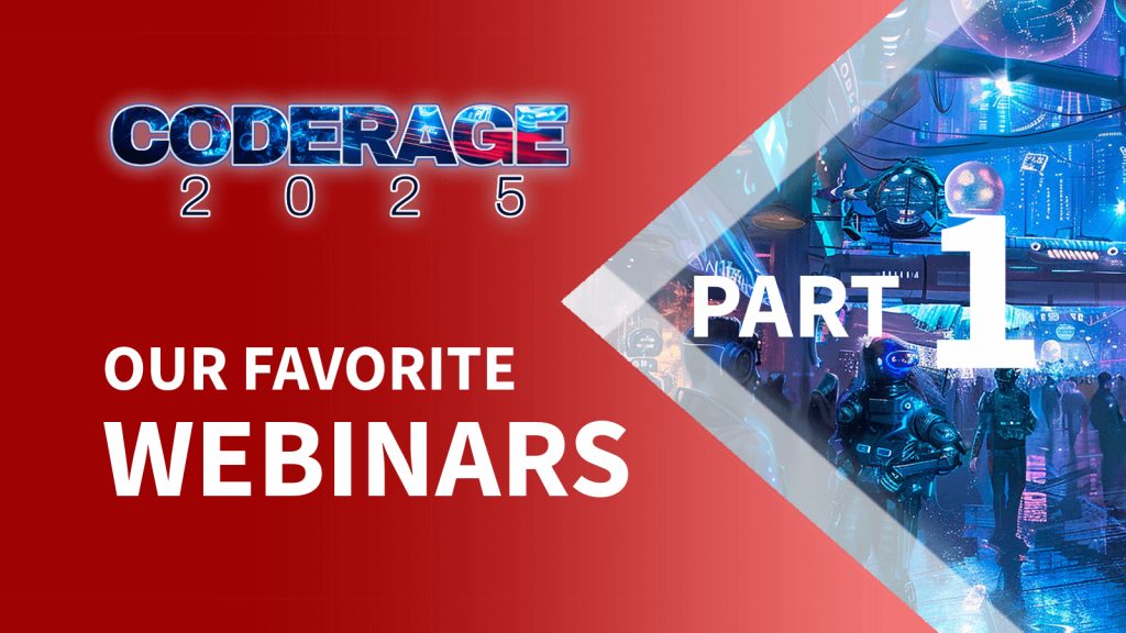 coderage favorite webinars