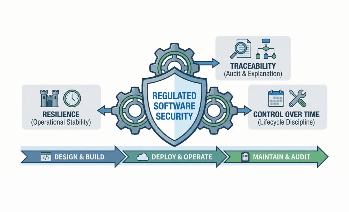 regulated software security banner