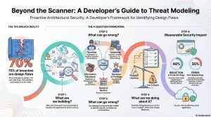 threat modeling infographic