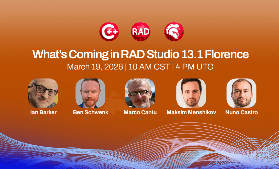 RAD Studio 13.1 Launch Webinar