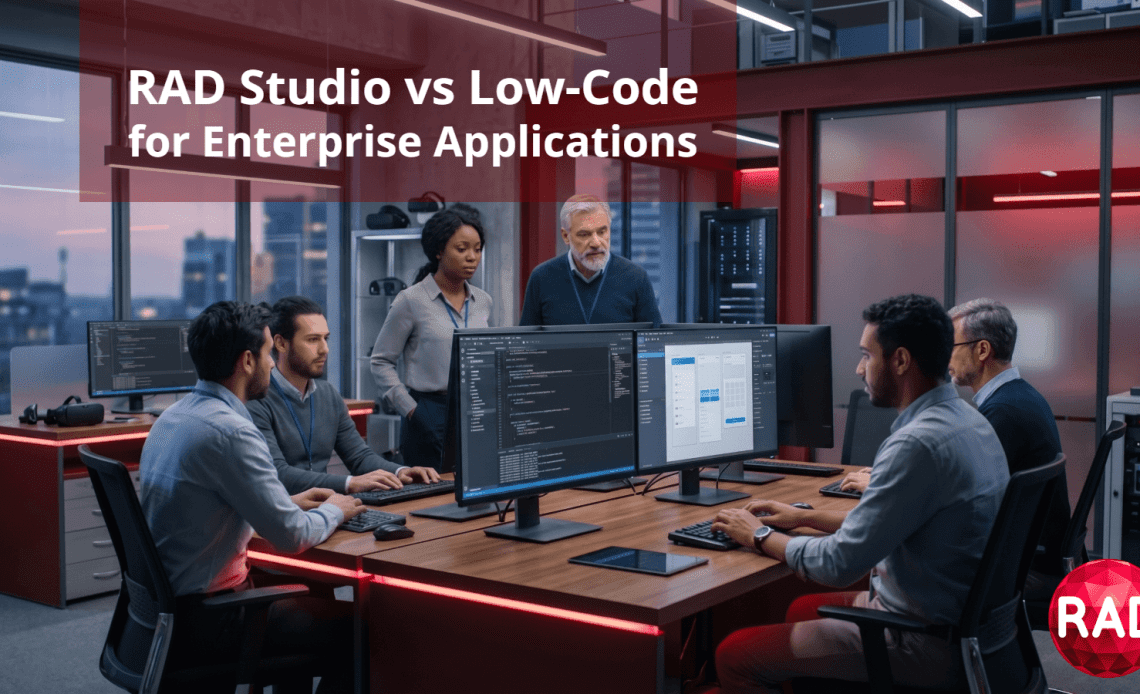 rad studio vs low code banner