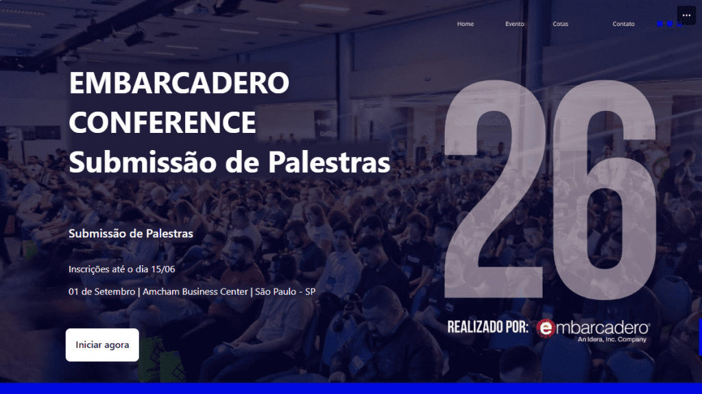 Embarcadero Conference Brazil - Call4Papers