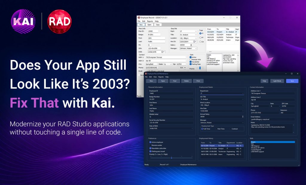Does Your App Still Look Like It’s 2003? Fix That with Kai.