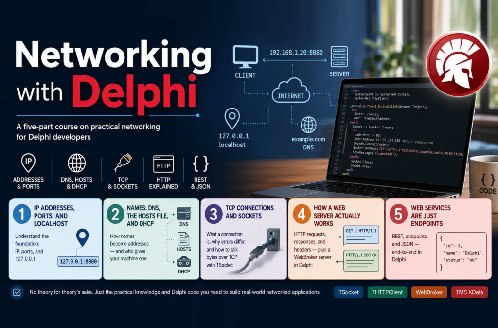 Netzwerktechnik mit Delphi: Holger Flicks neues Tutorial