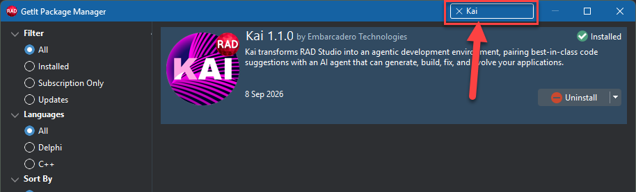 Kai is in GetIt
